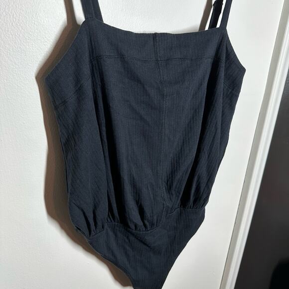 NEW Intimately Free People Marissa Black Bodysuit Size Small Women's - Picture 4 of 14
